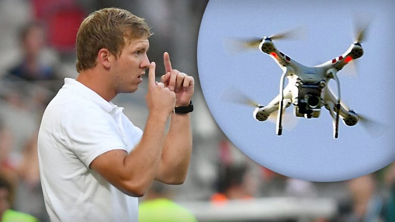 Trajneri shfrytëzon dronin për stërvitje!