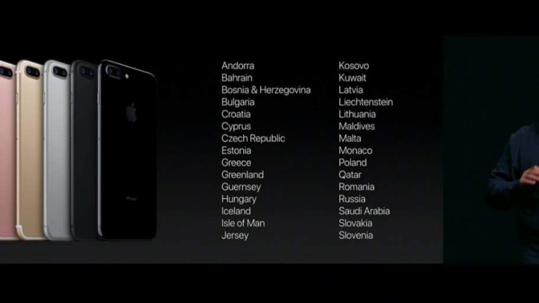 Zyrtare: Kosova në listën për iPhone 7, Serbia jashtë listës (Foto)