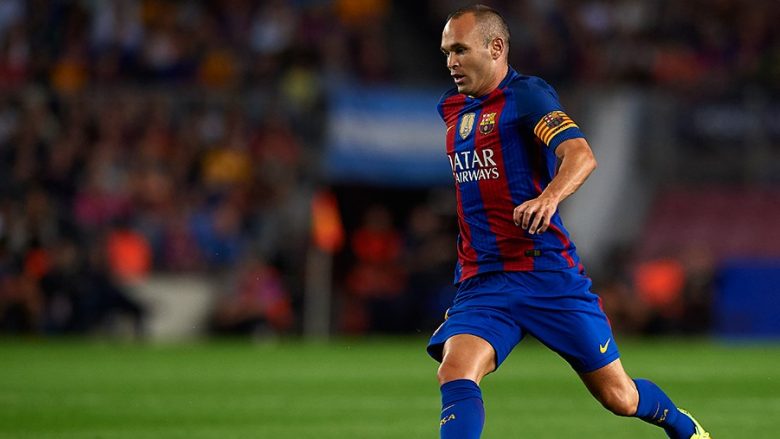 Andres Iniesta thyen një rekord personal me Barcelonën