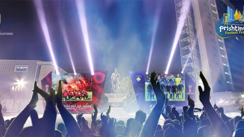 Rikthehet Prishtina Football Fest, në sheshin Skënderbeu transmetohen ndeshjet Finlandë-Kosovë dhe Shqipëri-Maqedoni