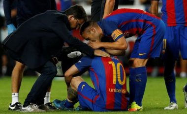 Konfirmon Barca: Lëndohet Messi, kaq javë do të mungojë (Foto/Video)