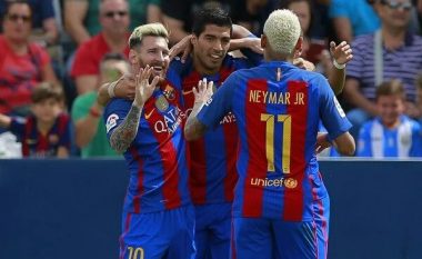 Messi u ka shënuar 34 skuadrave në Spanjë, vetëm kjo i ka mbetur