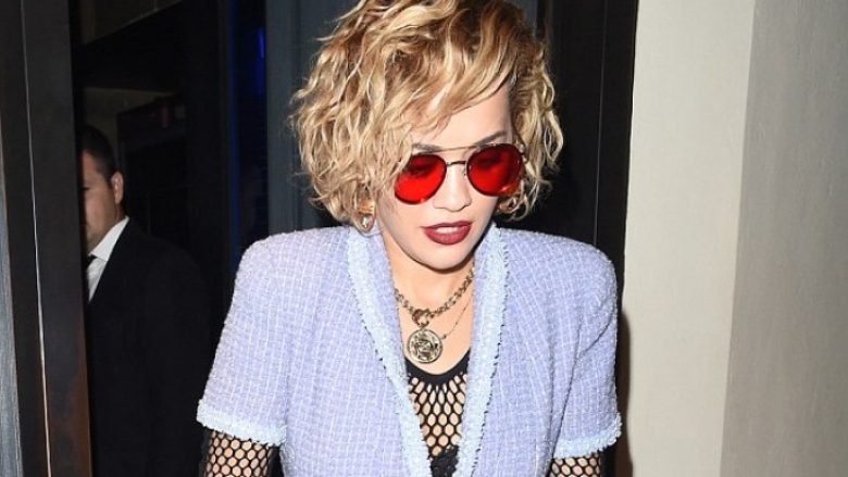 Rita Ora me stil të ri të flokëve (Foto)