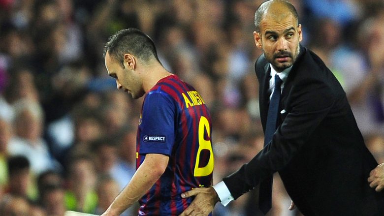 Iniesta: Guardiola do të ketë sukses te City