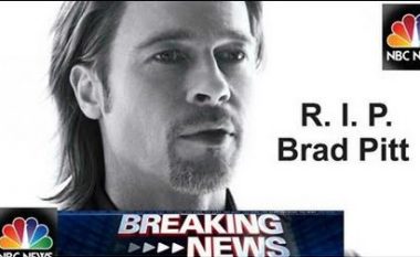 Lajmi për vetëvrasjen e Brad Pitt është vetëm virus (Foto)