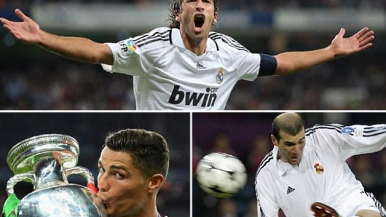 Dhjetë lojtarët më të mëdhenj që kanë veshur fanellën e Real Madridit (Foto)