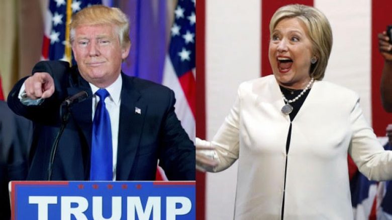 Sondazh: Trump dhe Klinton shumë pranë njëri-tjetrit