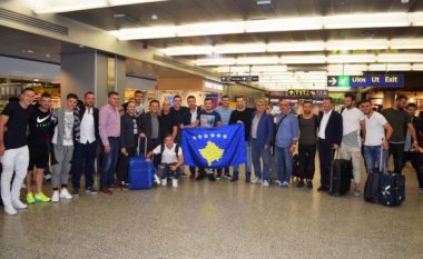 Tifozët kosovarë arrijnë në Finlandë