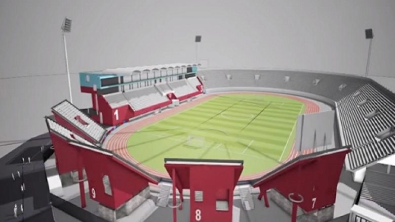 Nga dy tribuna të stadiumit të ri nuk mund të shohësh ndeshjen!