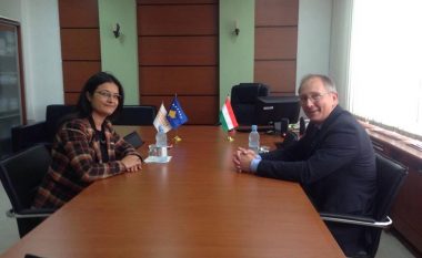 Bajrami takon ambasadorin e Hungarisë në Kosovë, Laszlo Markusz