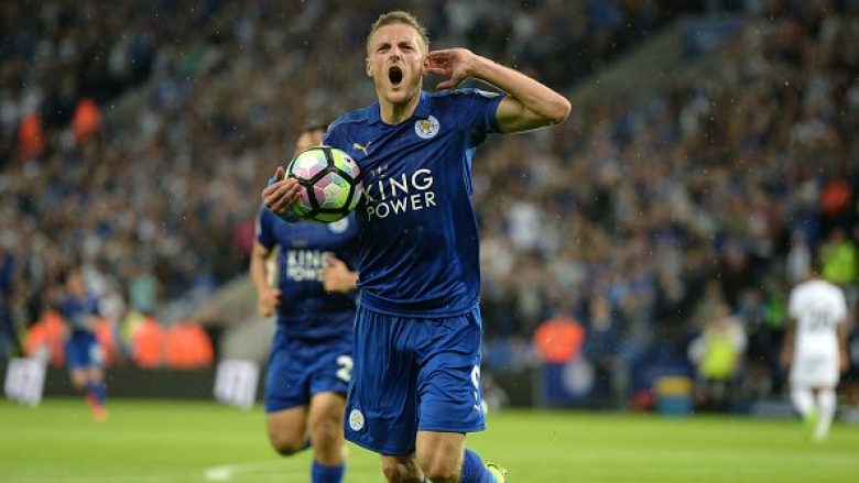 Vardy ngushton epërsinë pas gabimit trashanik të Leivas (Video)