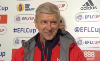 Reagimi i Wenger kur pyetet për gjuajtjet e fuqishme të Granit Xhakës (Video)