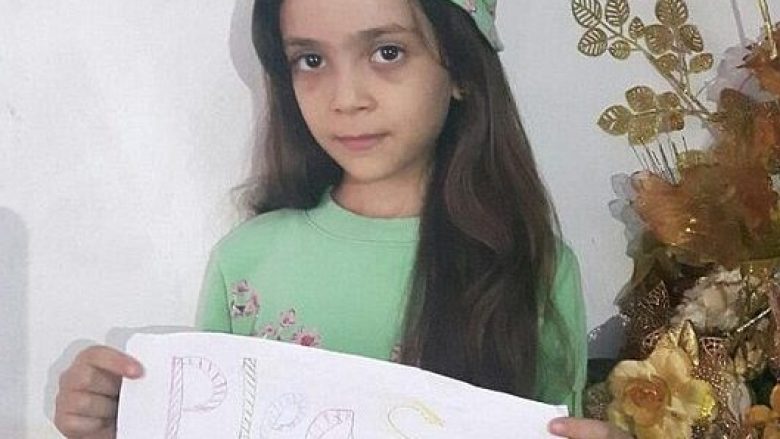 7-vjeçarja, mesazh për Putinin dhe Assadin (Foto)