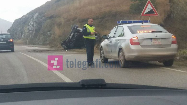 Aksident trafiku në magjistralen Prishtinë-Gjilan