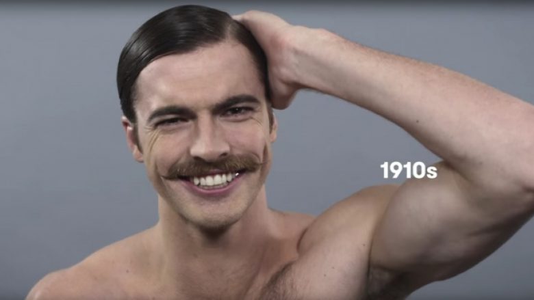 Si kanë ndryshuar standardet e bukurisë mashkullore përgjatë 100 viteve? (Foto/Video)