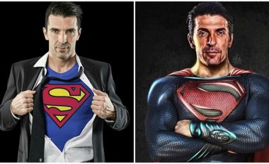 Buffon është Supermani i ri dhe interneti po çmendet pas tij (Foto)