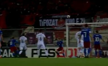 Shqipëria shënon golin e qetësisë ndaj Lihtenshtajnit (Video)