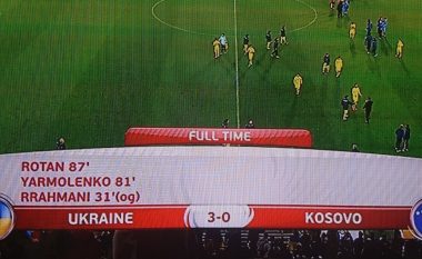 LIVE: Ukrainë 3-0 Kosovë, tjetër humbje e Kosovës