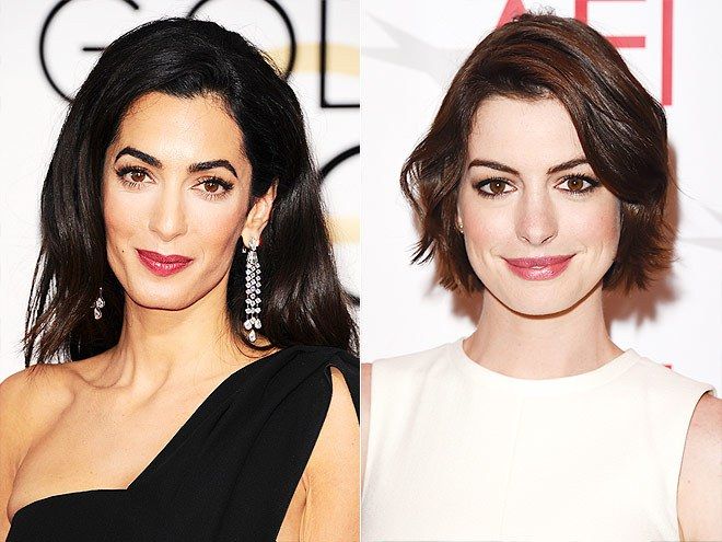 Amal Clooney dhe Anne Hathaway