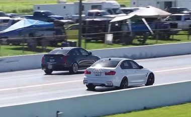 Cadillac ATS-V, në garën e shpejtësisë me BMW M3: Kush do të fitojë? (Video)