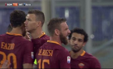 Vetëm pak minuta iu nevojitën Romës të kalojë në epërsi ndaj Interit (Video)