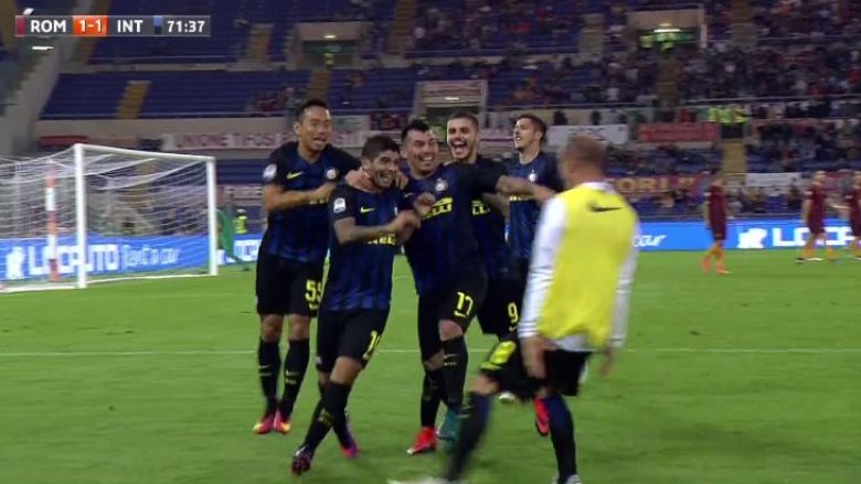 Interi barazon rezultatin me golin e bukur të Banegas (Video)