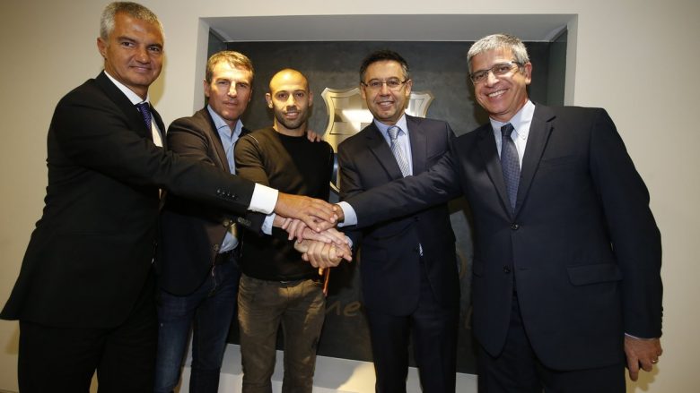 Zyrtare: Mascherano vazhdon kontratën me Barcën