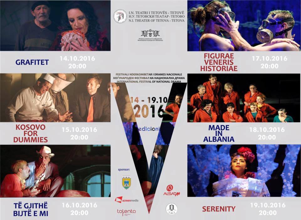 Festivali i 5-te ne Teatrin e Tetoves 2016