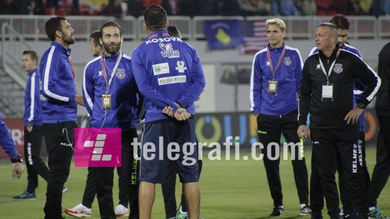 Këta dy futbollistë të Kosovës nuk i rezistuan atmosferës, ia fusin valles në mes të ‘Loro Boriçit’ (Foto/Video)