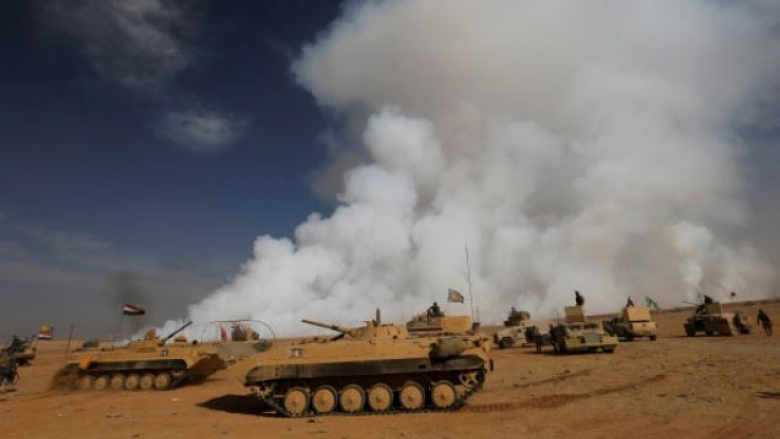 Komandot irakiane sulmojnë pozicione të “Shtetit Islamik” pranë Mosulit