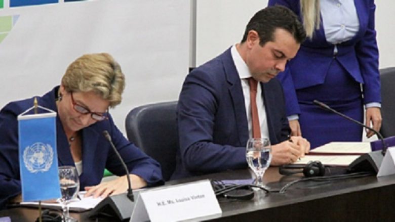 Maqedonia nënshkruajti strategji pesëvjeçare me KB-në