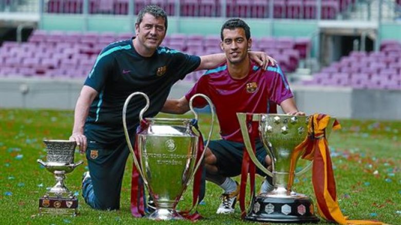 I ati dhe vëllai janë legjenda të katalonasve, por shikoni çfarë punon Aitor Busquets te Barcelona (Foto)