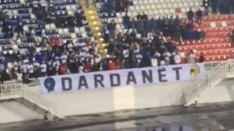 Dardanët tashmë kanë filluar ‘të ndezin’ atmosferën në stadiumin “Loro Boriçi’ (Foto)