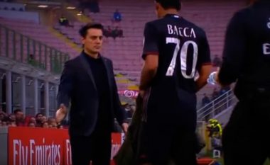 Momenti kur Bacca nuk i jep dorën Montellas (Video)