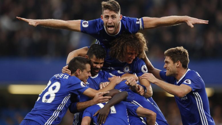 Mourinho turpërohet në Stamford Bridge, Chelsea triumfon me poker golash (Video)
