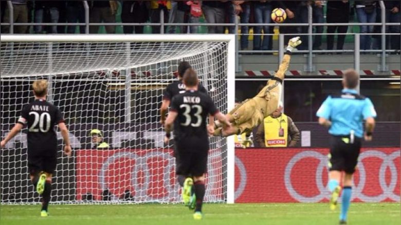 Donnarumma i ka shpëtuar 10 pikë Milanit me këto pritje fantastike (Video)