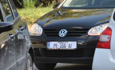 13 mijë automjete me targa prej letre