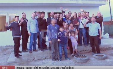 Emisioni “Radar” i RTV Dukagjinit bën me shtëpi familjen 12 anëtarëshe (Video)