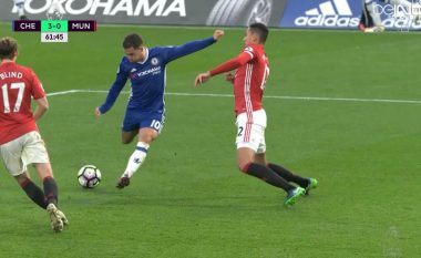 Hazard shënon golin e tretë pas një super aksioni (Video)