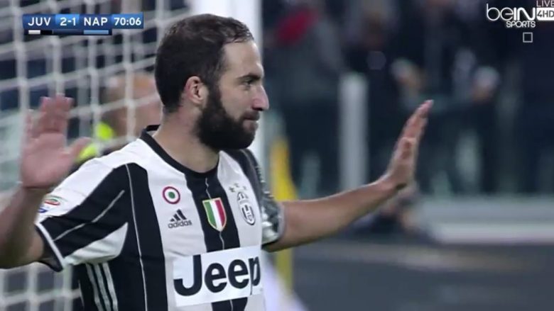 Higuain shënon ndaj Napolit, por nuk feston (Video)