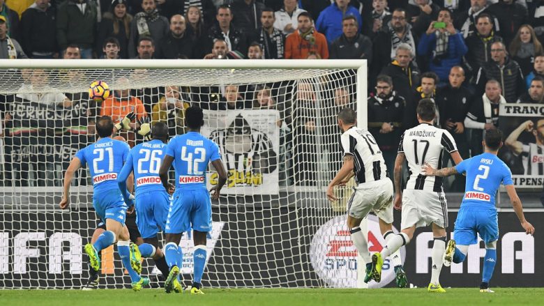 Juventus 2-1 Napoli, notat e lojtarëve – kjo është nota e Hysajt (Foto)