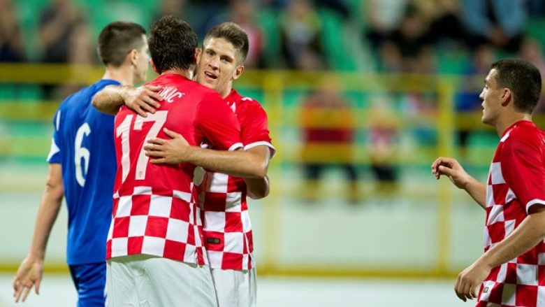 Kroatët befasojnë: Ky futbollist duhet t’i prin sulmit të Kroacisë kundër Kosovës (Foto)