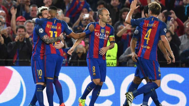 Notat e lojtarëve në ndeshjen Barca-City: Messi e meriton vlerësimin maksimal! (Foto)