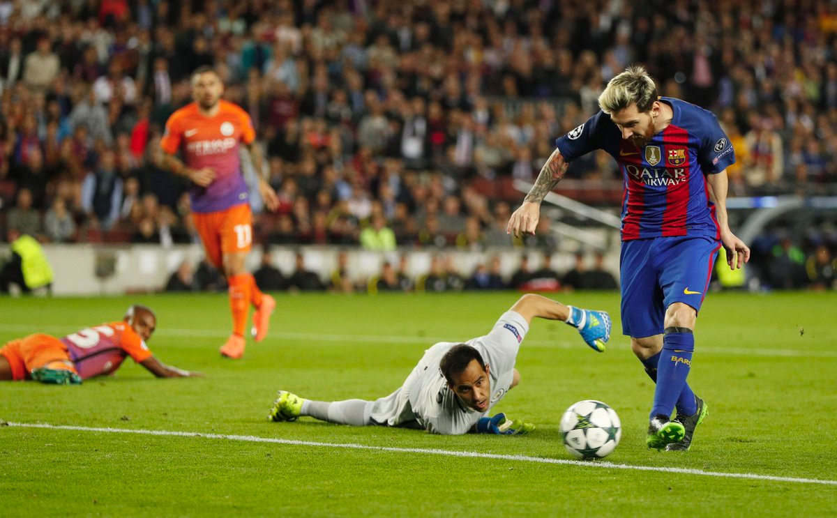 Leo Messi e kaloi edhe portierin dhe shënoi.