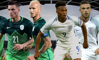 Formacionet zyrtare: Slloveni – Angli, Rooney në bankë