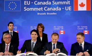 BE-ja dhe Kanadaja nënshkruajnë marrëveshjen e tregtisë së lirë
