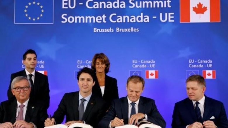 BE-ja dhe Kanadaja nënshkruajnë marrëveshjen e tregtisë së lirë