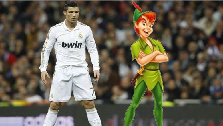 Idhulli i Cristiano Ronalos është Peter Pan