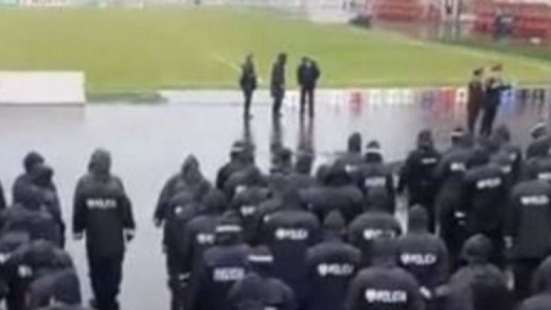 Efektivët policorë bëjnë kontrolle anti-eksploziv në ‘Loro Boriçi’