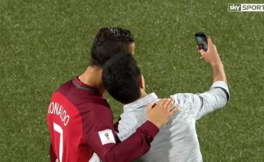 I parefuzueshmi Ronaldo, gjithnjë i gatshëm për selfie me tifozët (Video)